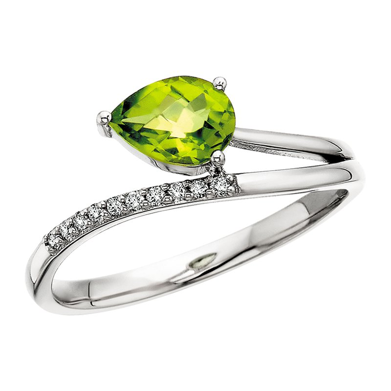Peridot Freeform Ring