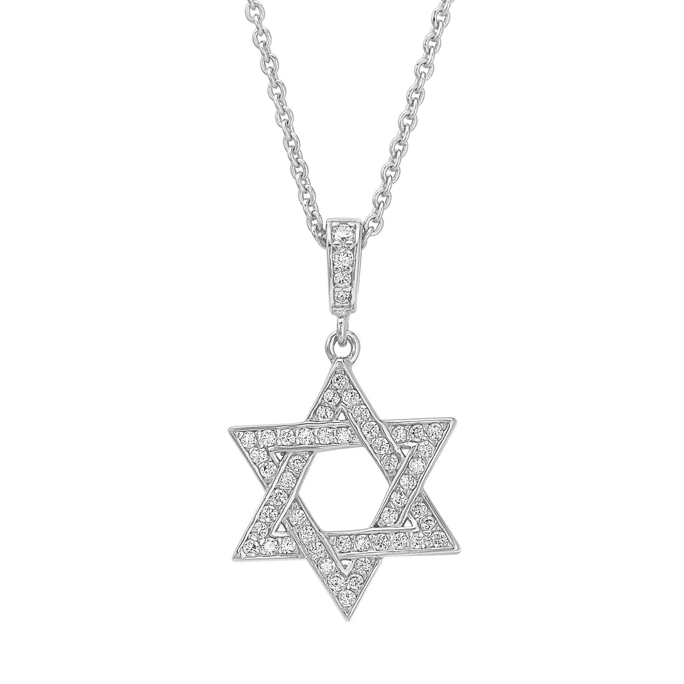 Cubic Zirconiums Dangle Pendant