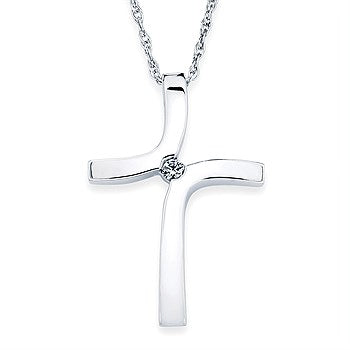 Bypass Cross Pendant