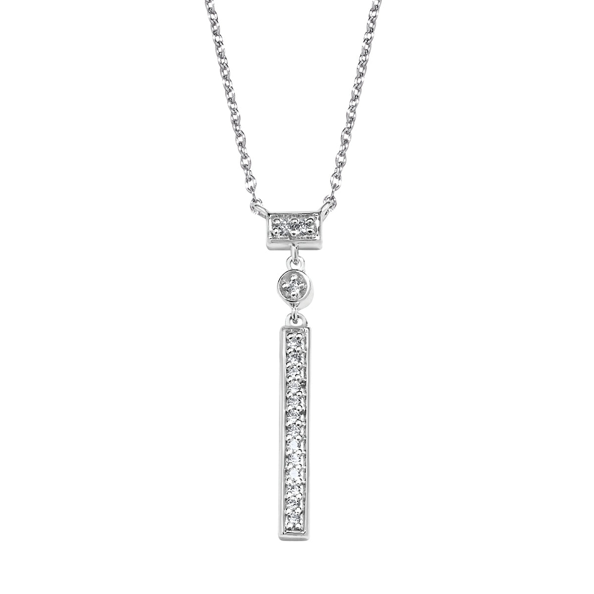 PureRadiance Diamonds Drop Pendant