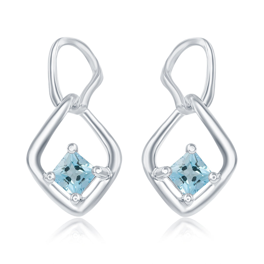 Princess Topazes Dangle Earrings