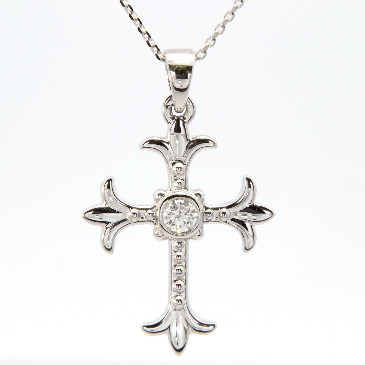 1/10 Cttw. Cross Pendant