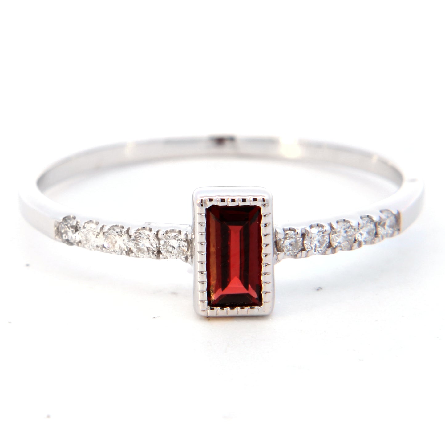 Garnet Accented Ring