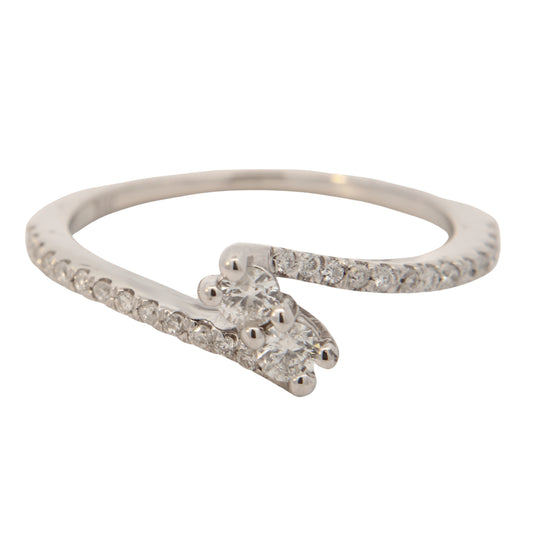 1/4 Cttw. Bypass Fashion Ring
