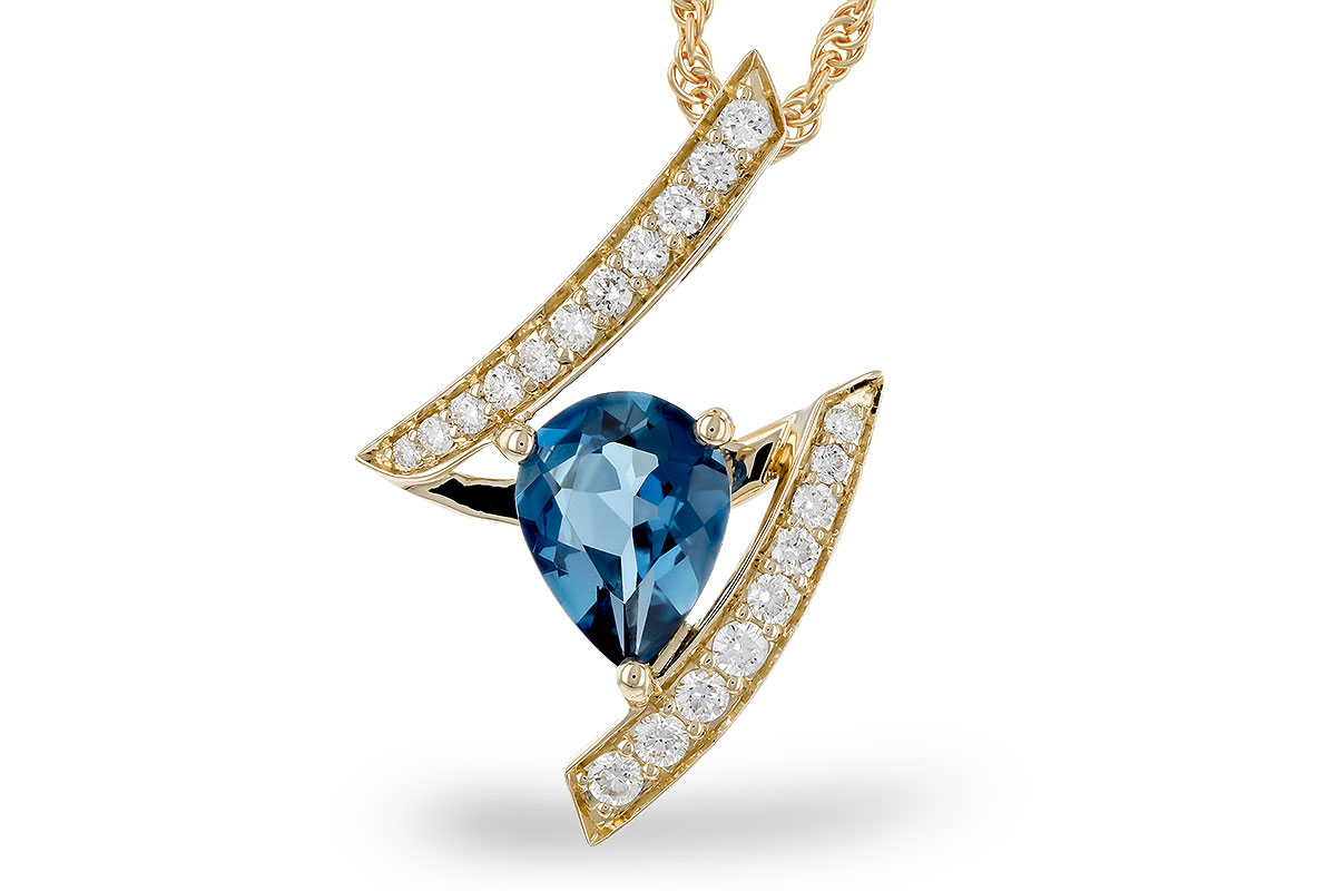 Colored Stone Pendant