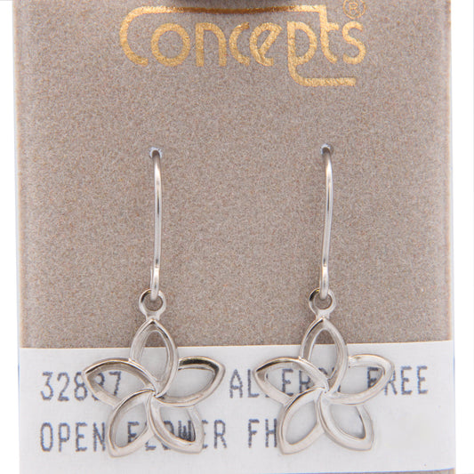 Surgical Stainless Steel Open Flower Dangle