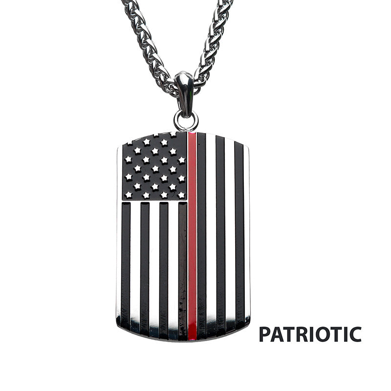 Thin Red Line American Flag