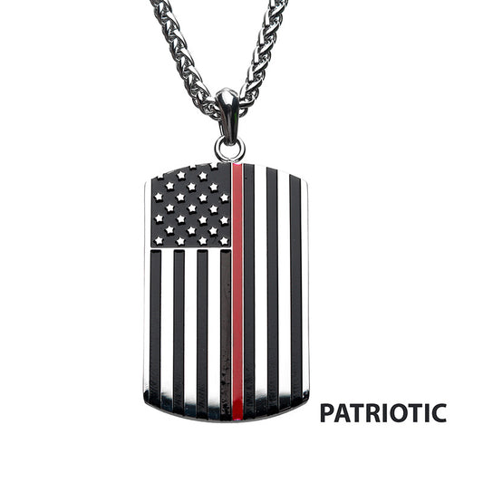 Thin Red Line American Flag