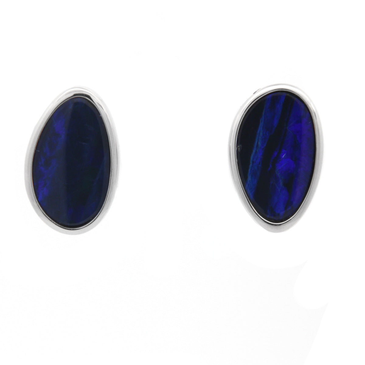 Cabochon Opal (Doublet)s Stud Earrings