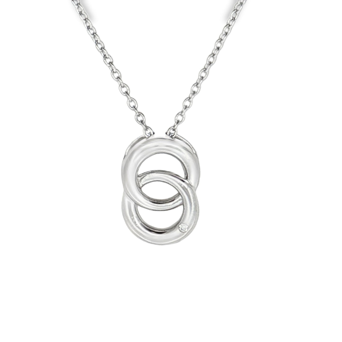 Diamond Hidden Bail Pendant