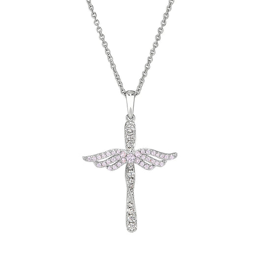 Cubic Zirconiums Dangle Pendant