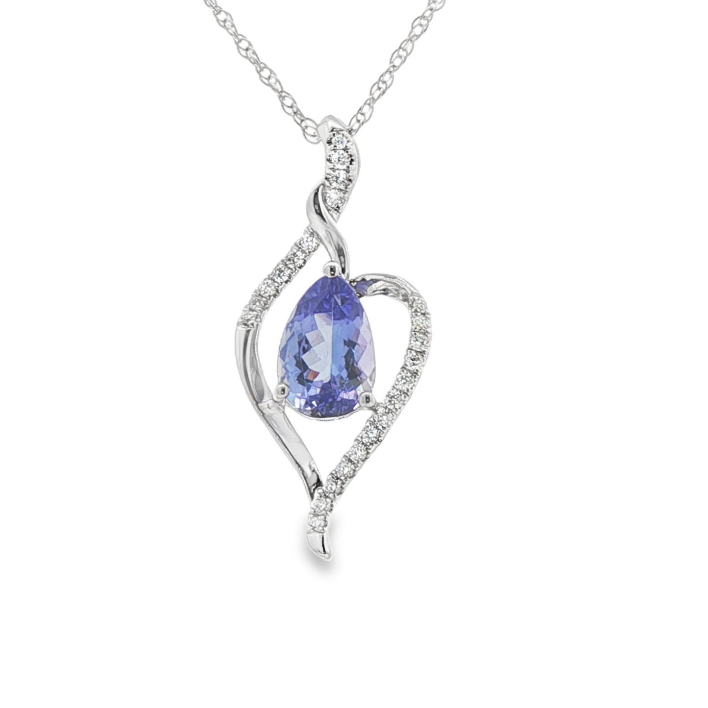 1/8 Cttw. Tanzanite Pendant