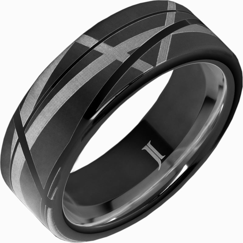 Black Diamond Ceramic Abstract