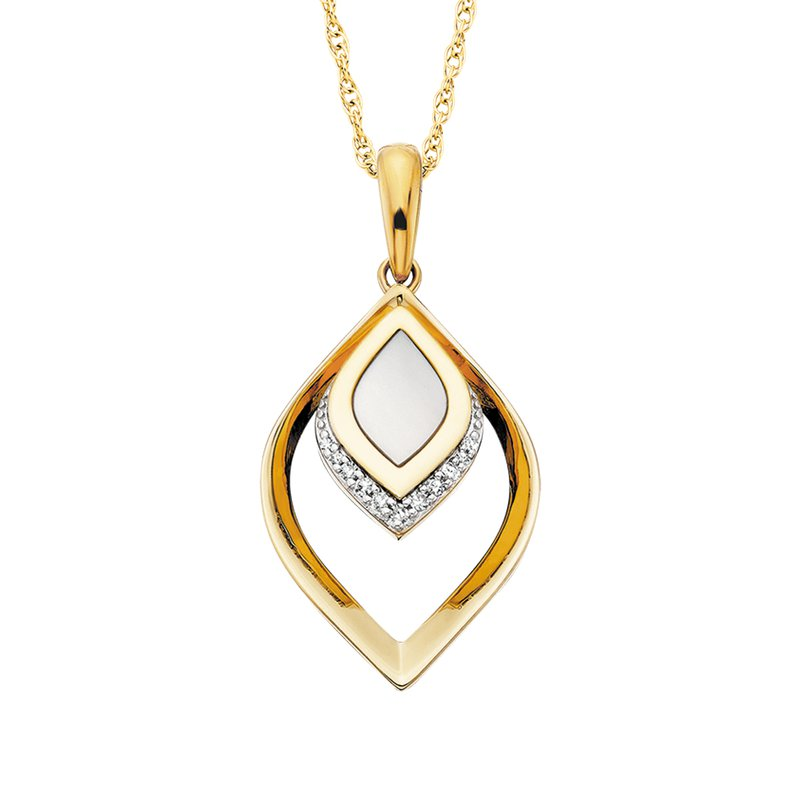 Mother Of Pearl Dangle Pendant