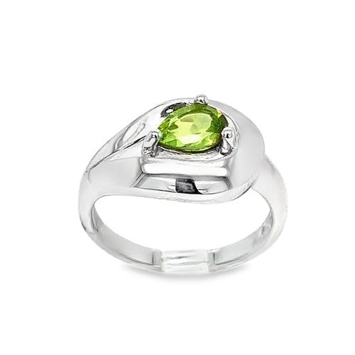 Peridot Freeform Ring