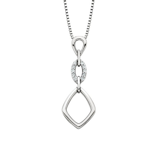 PureRadiance Diamonds Dangle Pendant