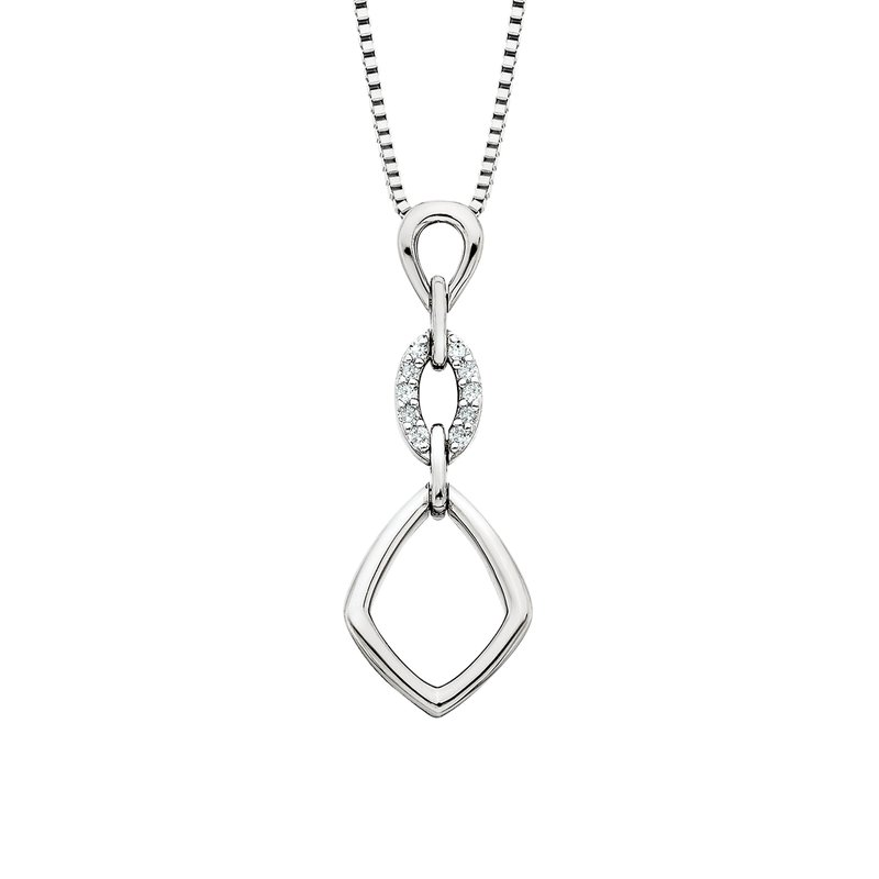 PureRadiance Diamonds Dangle Pendant