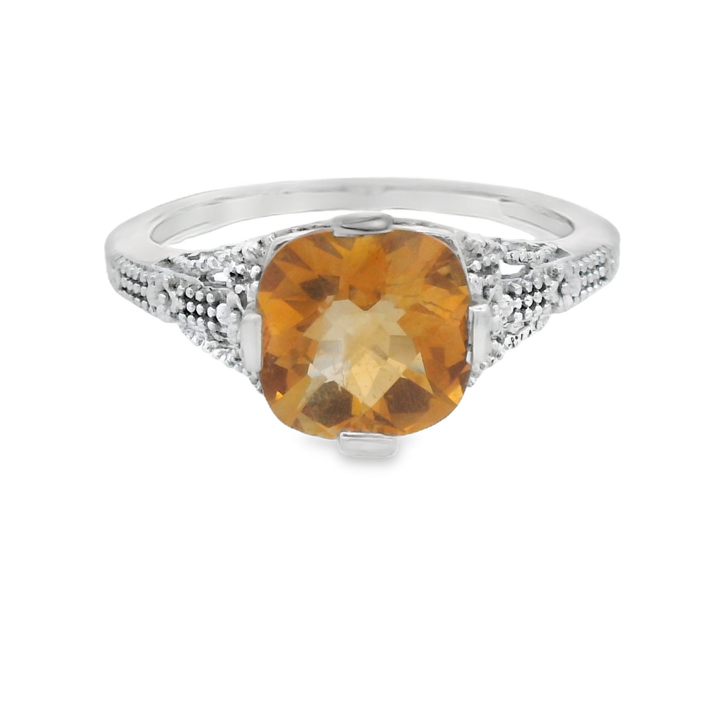 Citrine Vintage Inspired Ring