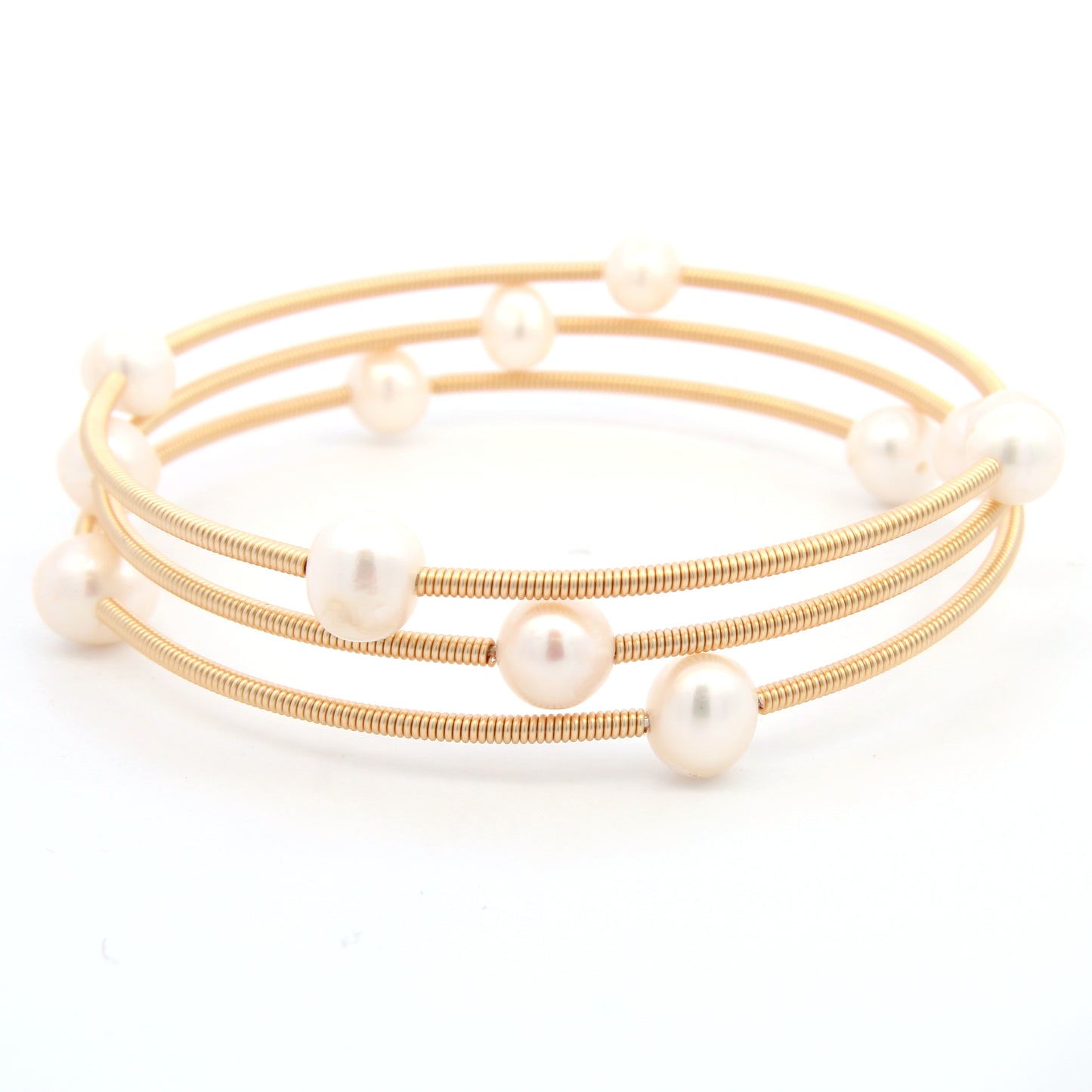Pearls Wire Wrapped Bracelet