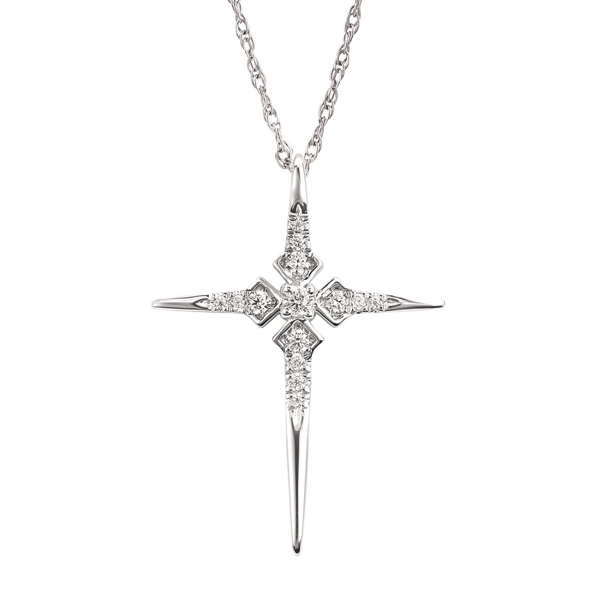 Drop Cross Pendant