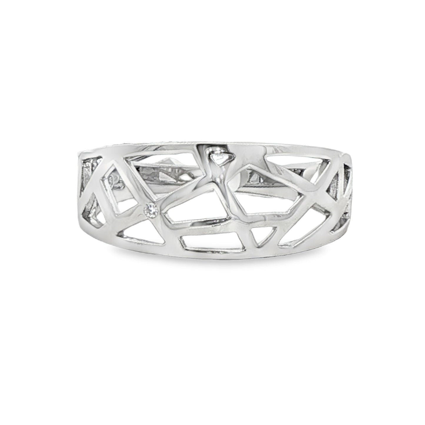 Silver Rings With Diamond