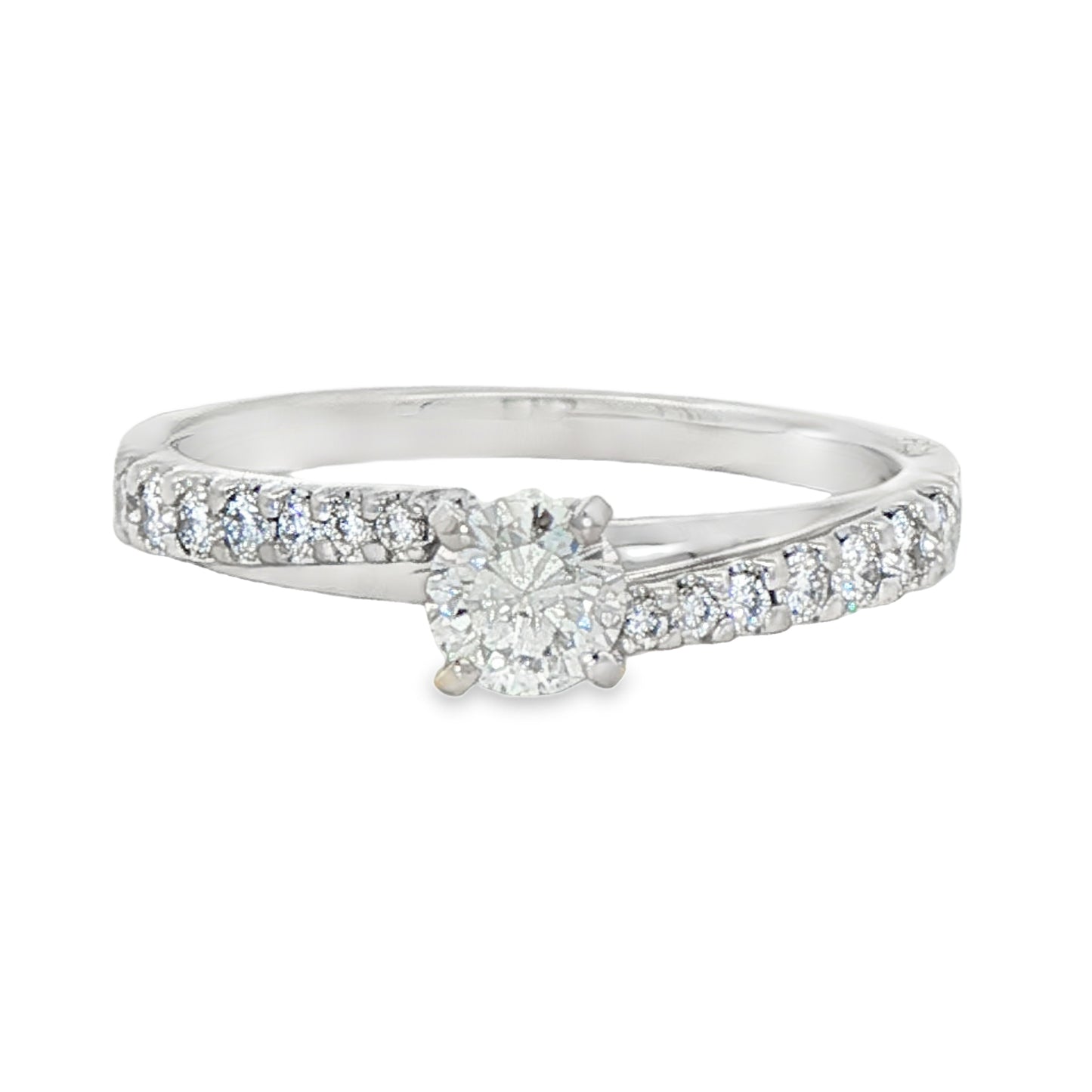 5/8 Cttw. Bypass Engagement Ring