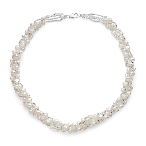 Pearls and Glass Bead Strand