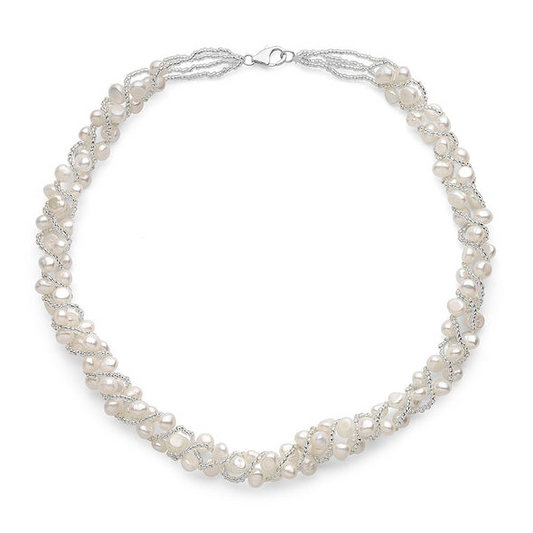 Pearls and Glass Bead Strand