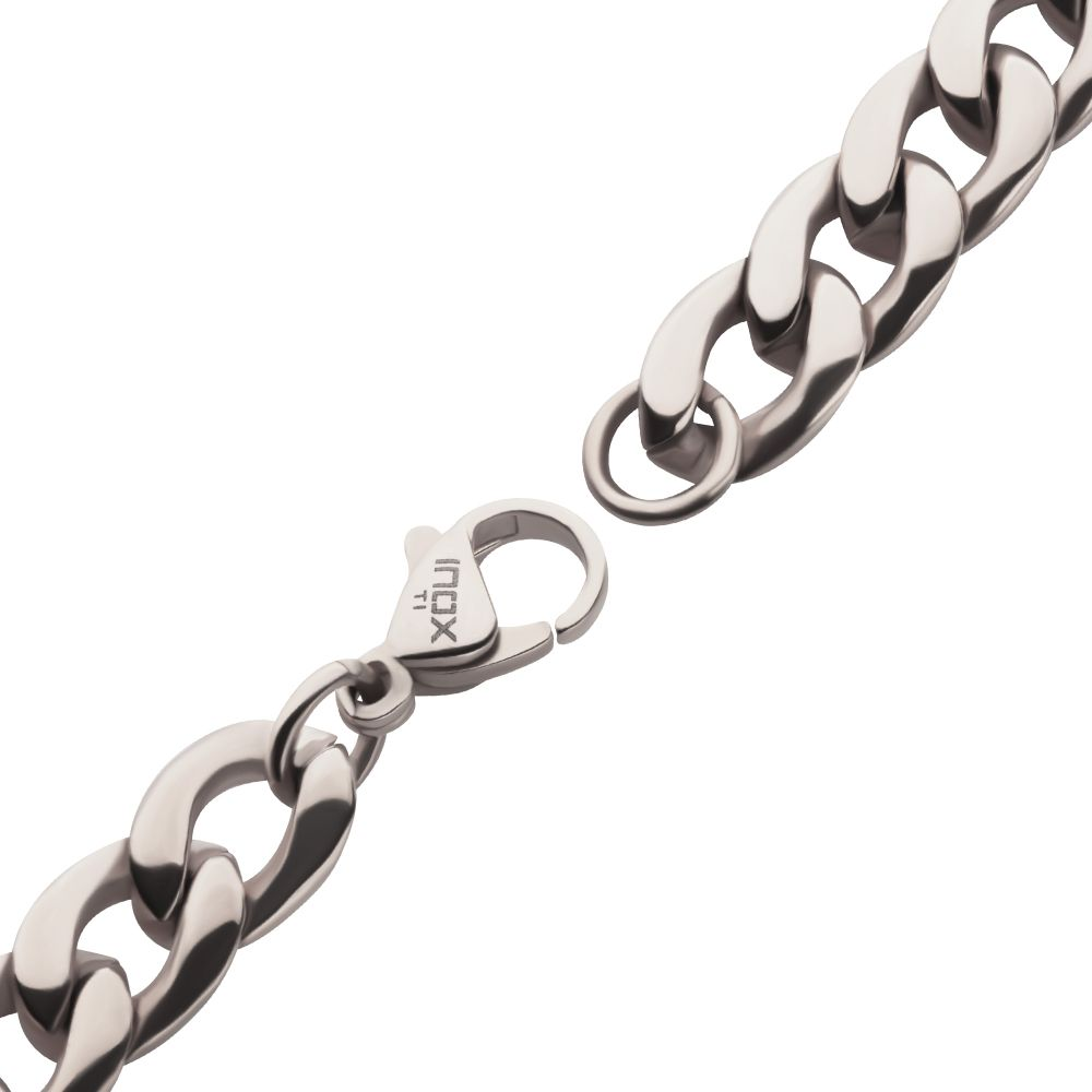 7.4mm Titanium Curb 8.5"