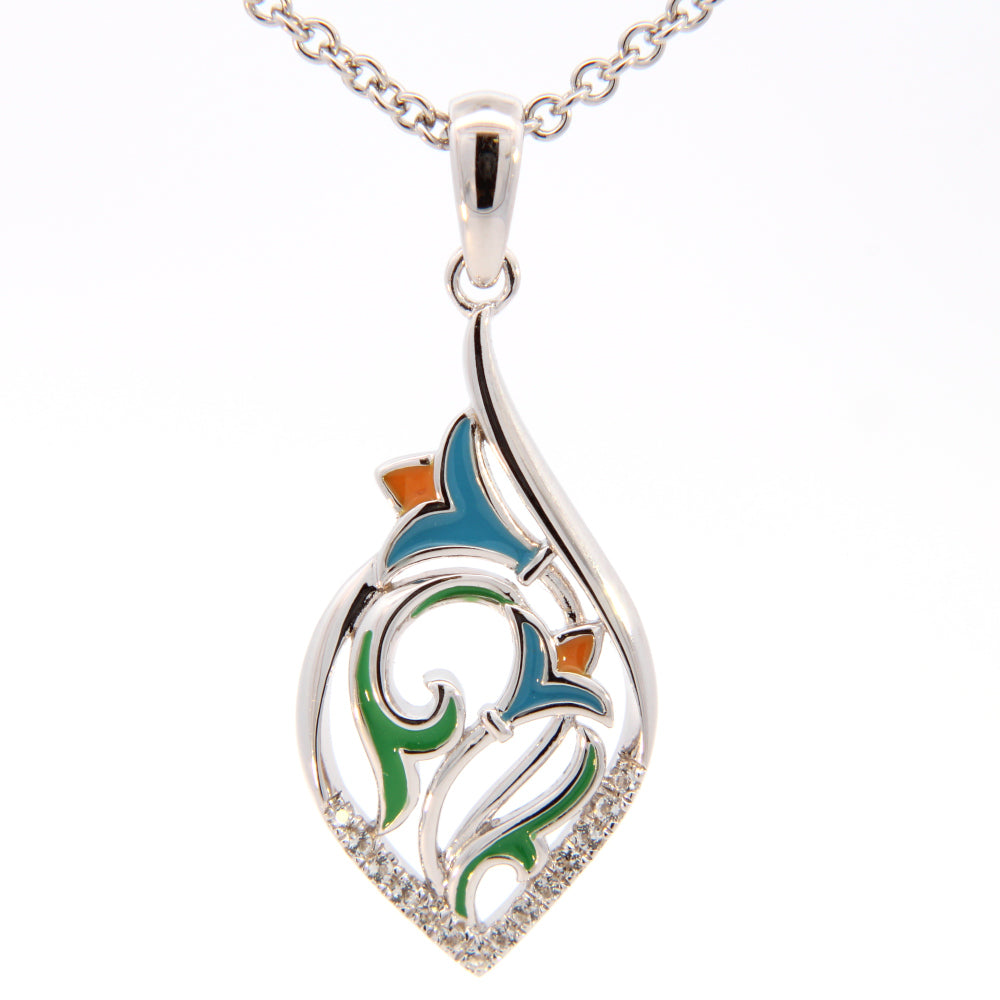 Topazes Dangle Pendant