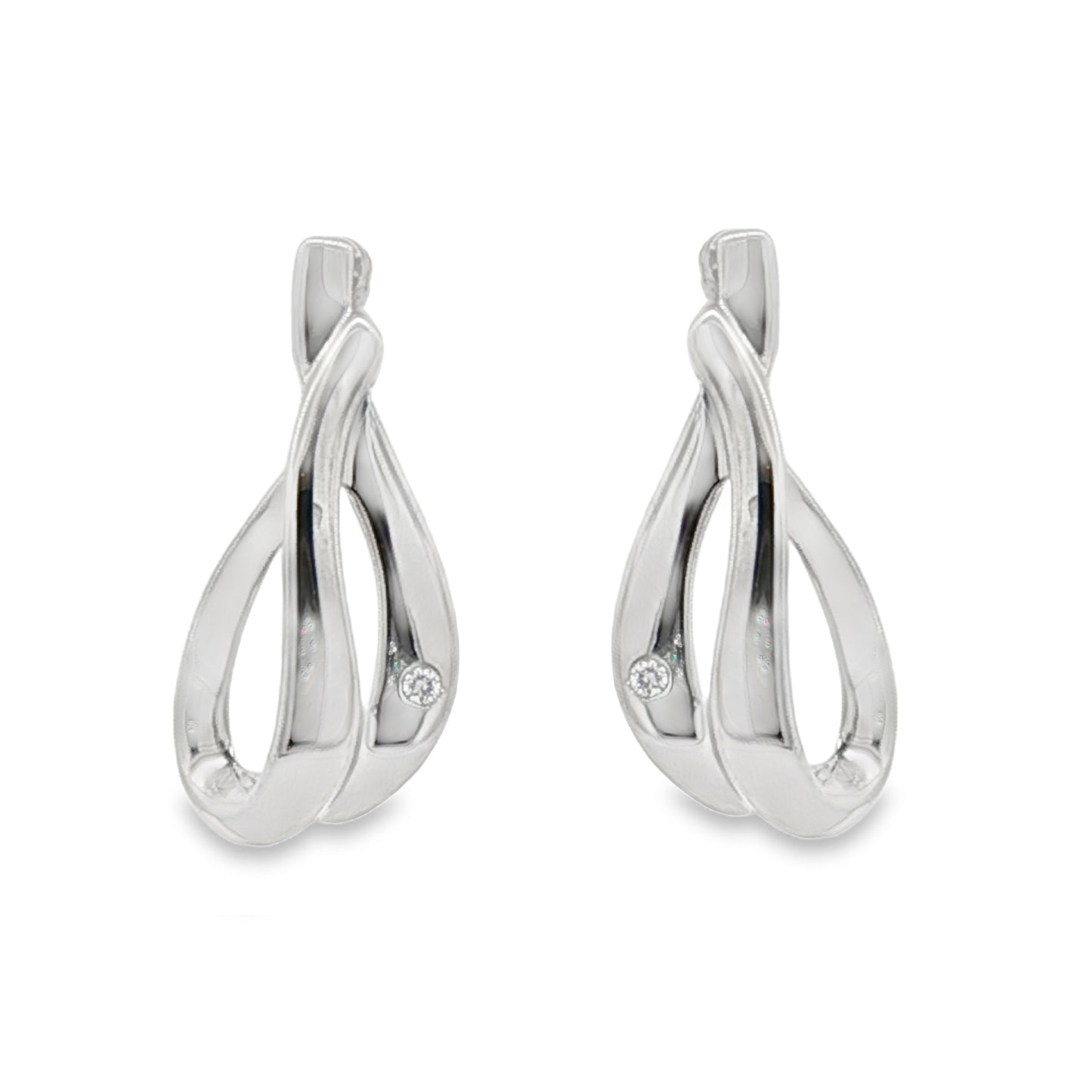 Round Brilliant Diamonds Stud Earrings