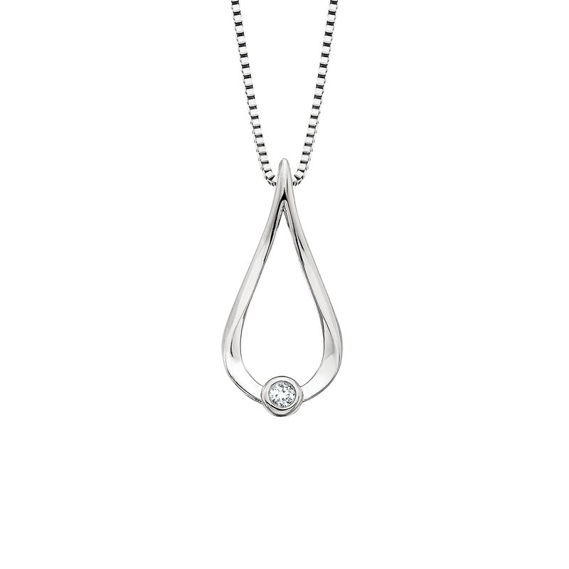 PureRadiance Diamond Dangle Pendant