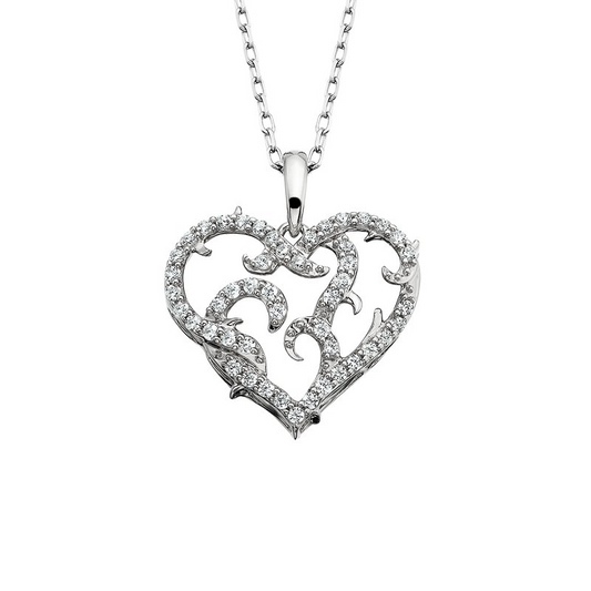 1/4 Cttw. Heart Pendant