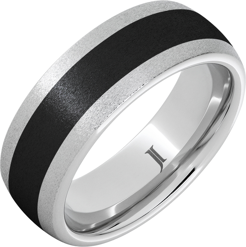 Serinium Black Ceramic Inlay and Stone Finish