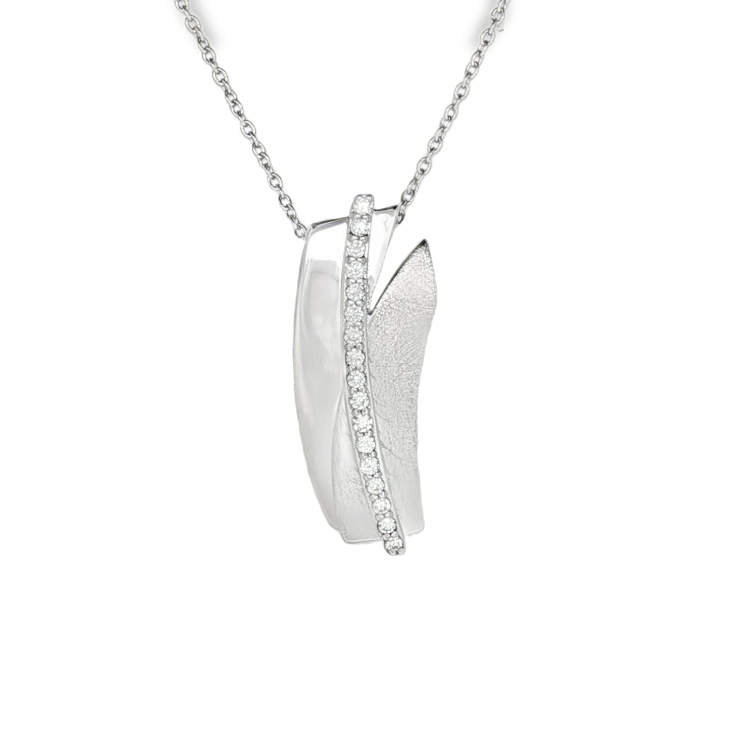 Diamonds Hidden Bail Pendant