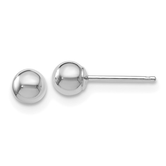 10 Karat White Gold Earrings
