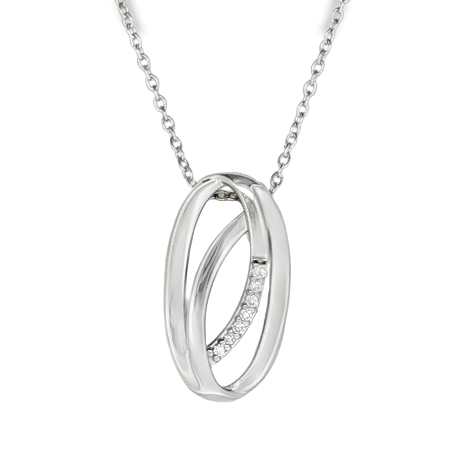 Diamonds Hidden Bail Pendant