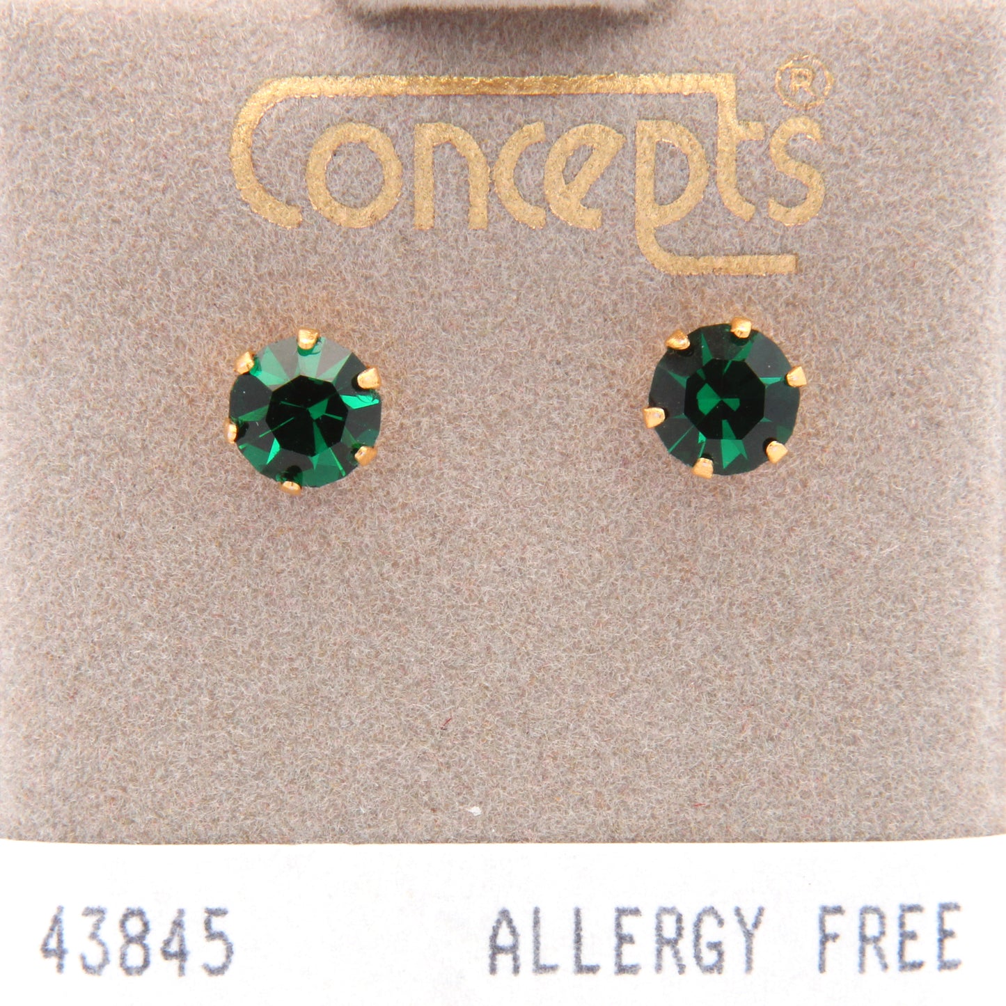 24K Gold Plated Surgical Stainless Steel 5mm May Stud
