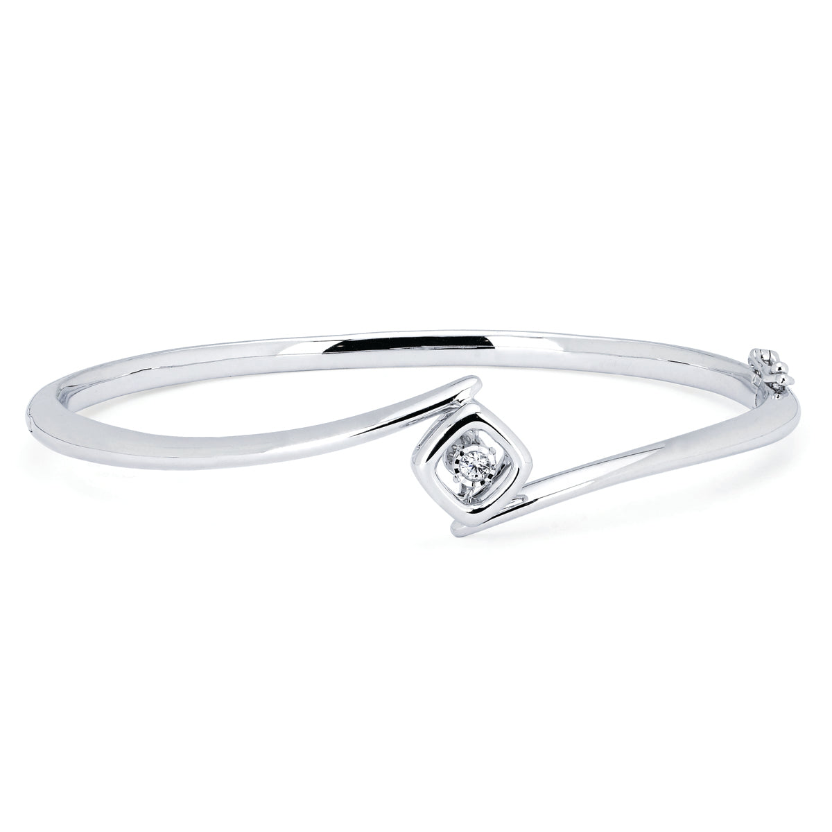 Shimmering Diamonds Diamond Bypass Bracelet