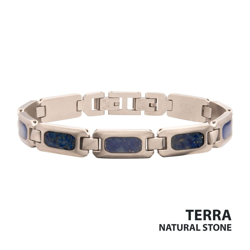 Steel Lapis Lazuli Stone