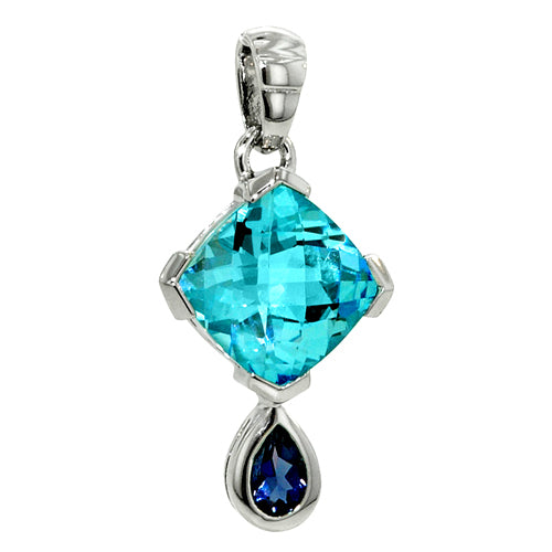 Topaz Dangle Pendant