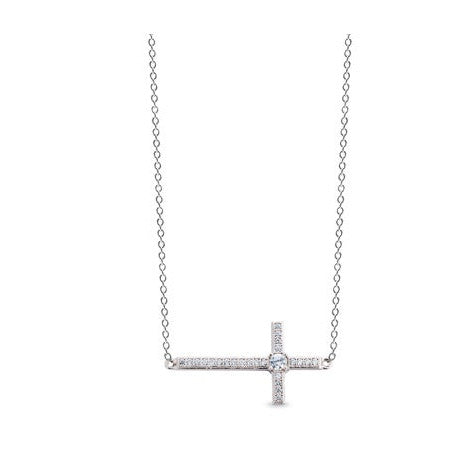 Cubic Zirconiums Attached Pendant