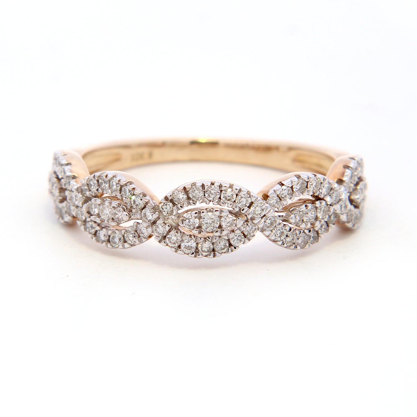 1/3 Cttw. Woven Fashion Ring