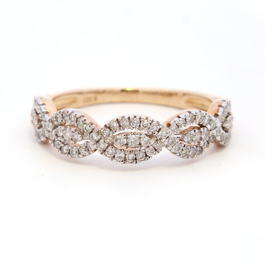 1/3 Cttw. Woven Fashion Ring