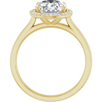 Halo Engagement Ring