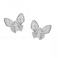 1/5 Cttw. Diamonds Butterfly Earrings
