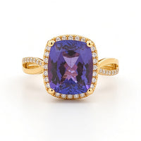 Colored Stone Rings -Ladie