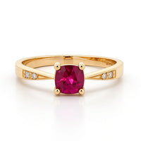 Colored Stone Rings -Ladie