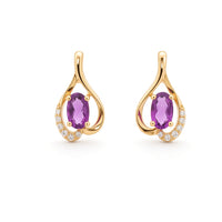 Colored Stone Earring