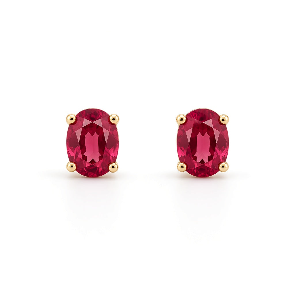 Colored Stone Earring